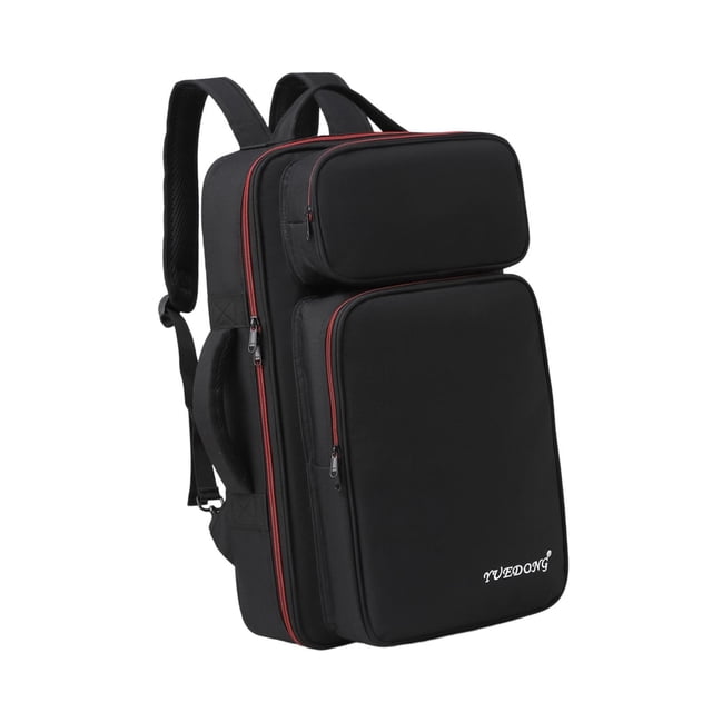 Bolsa de almacenamiento para pedalera de efectos de guitarra, organizador de bolso para pedalera, portador multiefectos para espectáculos, conciertos, L