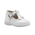 thumbnail image 1 of Zapato Piel Para Niña Dogi® Plantilla Con Arco Moño Broche blanco 12, 1 of 6