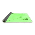 thumbnail image 2 of Ahgly Company Indoor Square Abstract Green Modern Area Rugs, 7' Square, 2 of 4