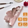 thumbnail image 3 of Elegant Round Floral Placemats 15x15 Inches Set of 4, Glossy Finish Easy Clean Table Mats for Daily Use, 3 of 8