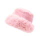 thumbnail image 2 of Sombrero de pescador de invierno, elegante y grueso, ideal para senderismo y caminatas. Para mujeres y niñas. Rosa, 2 of 9