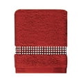 thumbnail image 3 of Sparkles Home  Rhinestone Stripe Fingertip Towel (Set of 2) White, 3 of 5