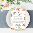 thumbnail image 2 of Koyal Wholesale Autumn Fall Foliage Thank You Place Setting Cards for Table Reception, Dinner Plates, 56-Pack, 2 of 5