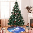 thumbnail image 7 of Sikiie Cloud Cute Rabbit 30-48 inches {designName} Print Christmas Tree Skirt Snowman Xmas Tree Skirt with Edge Christmas Decorations for Holiday Party36", 7 of 7