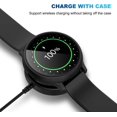 thumbnail image 4 of GFDYREE [2Pack] Compatible with Samsung Galaxy Watch Active 2 Screen Protector Case 40mm, Bumper Full Around Cover for Samsung Galaxy Watch Active2 40 (Matte Black, 40mm), 4 of 7
