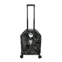 Nightmare Before Christmas Jack Skellington 20" Carry-On Luggage With Wheels And Retractable Handle