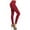 Zip Ankle-Burgundy, variant on Women's High Waisted Jeggings Pull On Stretch Skinny Pants Size S - 3XL 29" Inseam