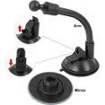 thumbnail image 3 of ziyahi Curved Car Rear View Mirror Single-sided Rotate Suction Cup Safety Mirrors Waterproof Auto Accessories for Simple Operation, 3 of 6