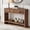 47" Vintage Brown, variant on ROGALIS 40" Entryway Console Table with 2 Drawers and Storage Shelf, Narrow Sofa Table for Entryway, Hallway, Living Room, Behind Couch, Vintage Brown