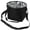 Black, variant on Family Size 4 Compartment Drink Bag Insulated Tumbler Carrier Caddy with Adjustable Strap for Outdoor Use