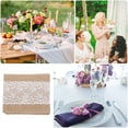 thumbnail image 4 of unbranded Mantel De De Decorativo Para Bodas Estilo Rústico Con Calado, 4 of 5