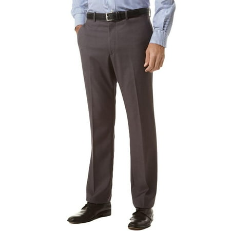 Perry Ellis Mens Solid Slim Fit Dress Pants