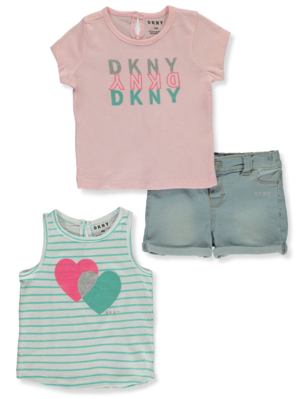 Baby Girls DKNY shorts BNWT Various sizes 