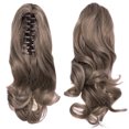 thumbnail image 1 of Extension de Cheveux Queue de Cheval Bouclée à Clipser pour Femmes, Perruque Longue Ondulée, 1 of 7