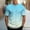 X001-Sky Blue, variant on Goodtrade8 Mens Cotton Shirts Summer Crewneck Graphic Tee Short Sleeve Pullover T Shirts for Men Athletic