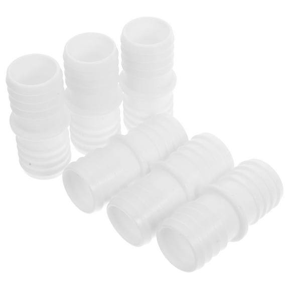 BALAHAPY 6Pcs Pool Skimmer Vacuum Adapter Plastic Secure Seal for Water Recreational Facilities