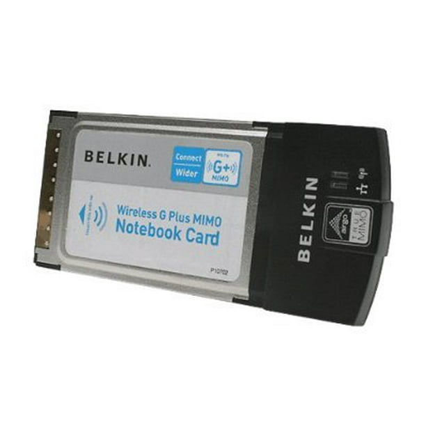 Belkin Wireless G Plus MIMO Notebook Card Network adapter CardBus