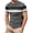 Dark Gray, variant on Mens Shirts Stripe Short Sleeve Crew Neck Casual Loose Fitting Color Block Summer Casual Black T Shirts for Man
