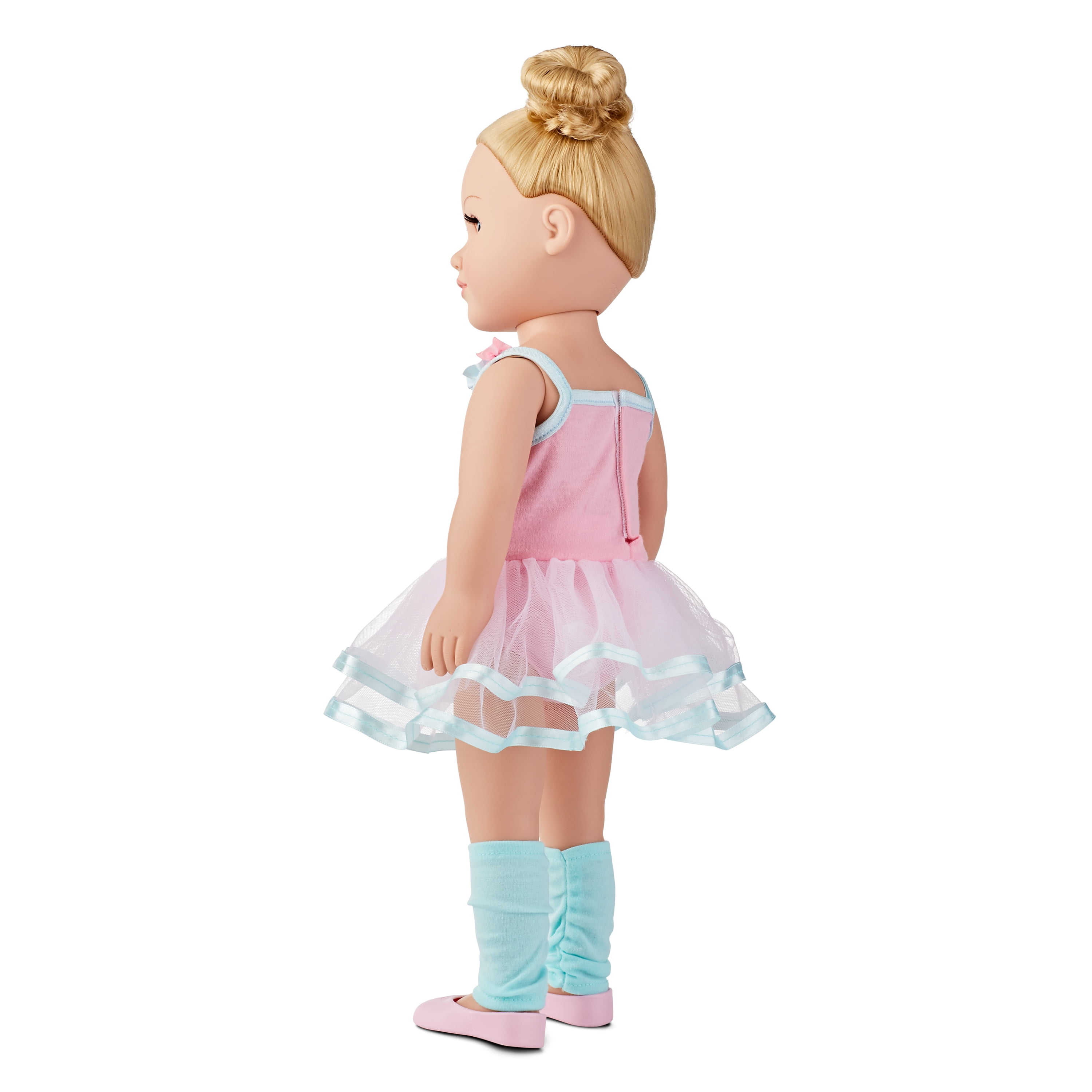 My Life As 18-inch Poseable Hiplet Ballerina Doll, Blonde Hair