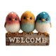 thumbnail image 2 of Letrero de Bienvenida con Animales Alegres, Colgante de Madera de Newsbird para Pared y Patio., 2 of 7