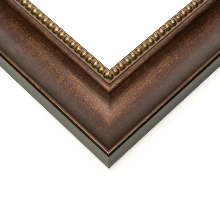 Brown Wood 4x10 Picture Frame 4x10 Frame Poster Photo