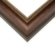5x7 In 2.25 Impressions Dark Wood - Bead Lip Frame - Great for Posters, Photos, Art Prints,