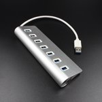 SASABAXI USB Data Hub for PC 1Set Compact USB 3.0 Hub for Users with Multiple USB Devices