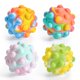 thumbnail image 1 of Peboms Pop It Ball Cesta de Pascua Rellenos de Silicona 3D Anti-Ansiedad Juguete Sensorial para Apretar para Niños Adultos Mayores de 3 Años (Paquete de 4), 1 of 1