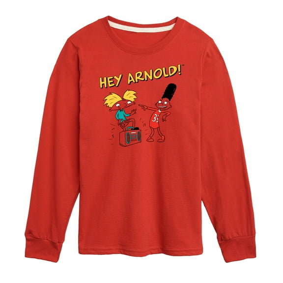 Hey Arnold! - Best Buds - Toddler And Youth Long Sleeve Graphic T-Shirt