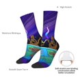 thumbnail image 5 of Saiise Scooby-Doo Funny Socks Men Women Adults Novelty Graphic Crew Tube Socks Crazy Design Casual Dress Socks for Sports,Running,Travel, 5 of 7