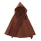 thumbnail image 1 of Capa, bata, sombrero, sudadera con capucha, figura de acción de moda, ropa a escala 1:12 para 6'' Café, 1 of 9