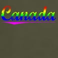 thumbnail image 3 of CafePress - Canada, Rainbow, Dark T Shirt - Men's Classic Graphic Cotton T-Shirt, 3 of 4