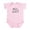 Petal Pink, variant on CafePress - Miso Cute Infant Bodysuit - Baby Light Bodysuit, Size Newborn - 24 Months