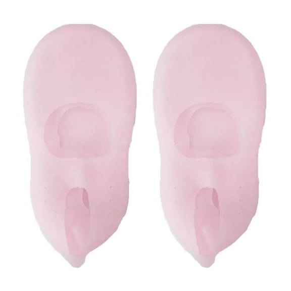 AUQ Silicone Socks,Protection Against Calluses Boat Socks,Soft Silicone Material Thickened Design Breathable Socks,Pink