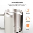 thumbnail image 3 of Self Heating Coffee Mug for Desk,Heated Cup with 10Hrs Auto Shut Off, USB Powered Mug Warmer Set, 3 of 7