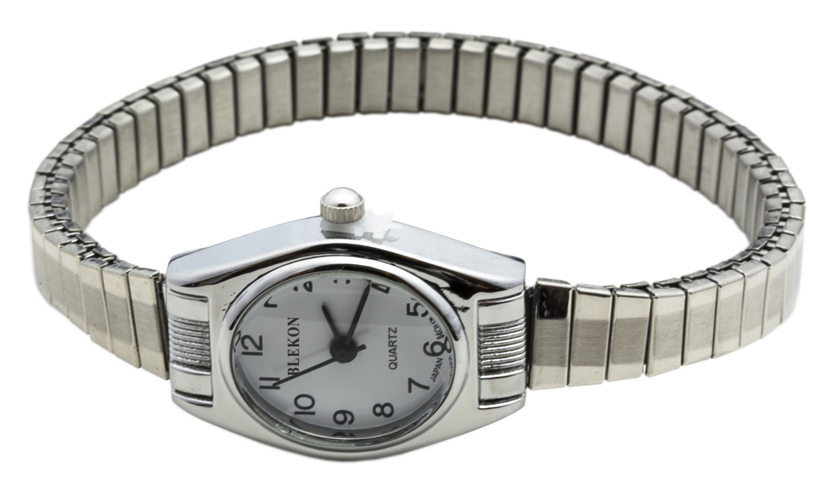 Longanberger Watch Womens 19mm Oval Blue Dial Charm Basket Stretchy New Battery Longaberger Watch - Etsy main image 3