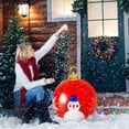 thumbnail image 4 of Venta de bolas inflables de Navidad, 60 cm, grandes, para exteriores, de PVC, para Navidad, inflables gigantes, reutilizables, muñecos de nieve de Papá Noel, para decoración de jardín y patio de Navid, 4 of 5