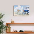 thumbnail image 6 of Epic Graffiti 'Beach Time I' by James Wiens, Canvas Wall Art, 18"x12", 6 of 8