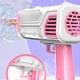 thumbnail image 2 of Soplador de burbujas 36 agujeros juguete eléctrico de disparo de burbujas con luces ventilador portátil máquina automática de burbujas juguete de verano al aire libre regalo para niños, 2 of 10