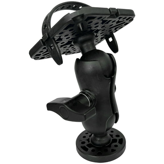 Fishfinder Rotating Mount Plate 360 Degree Universals Kayak Fish Finder Plate Quick Install Marine Electronics Mount