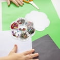 thumbnail image 3 of FUTUREORYY Perles Décoratives Mini Design Couleurs Assorties Métal 6Ensemble, 3 of 4