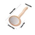 thumbnail image 3 of Fiudx Peine de Madera para Mascotas, Mango Ergonómico de Madera Maciza, Púas con Amortiguación de Aire para Un Aseo Suave, Eliminación Eficaz de Nudos y Enredos, Ideal para Perros y Gatos, Fácil de L, 3 of 6