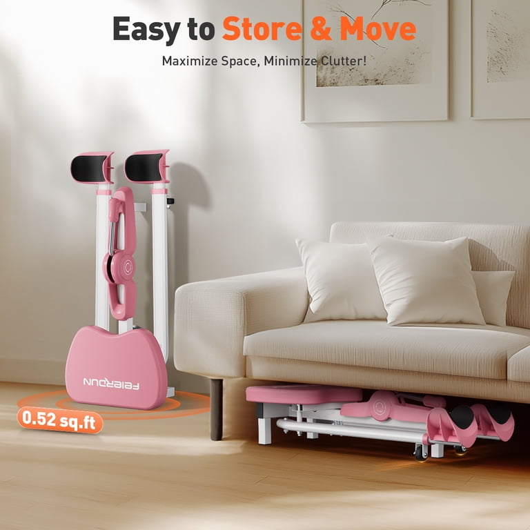Upgo Leg Stretch Machine for Flexibility Training, Pink photo 6