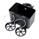 thumbnail image 5 of Caja de almacenamiento universal para bicicletas, organizador de manillar de tubo superior para triciclo 2 portavasos, 5 of 9