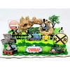 Thomas the Train Birthday Cake Topper Set Featuring Thomas and Friends with Decorative Themed Pieces
