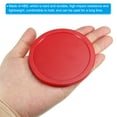 thumbnail image 4 of Uxcell 81mm/3.2 Inch Air Hockey Pucks, Air Hockey Heavy Replacement Pucks, Red, 6 Pack, 4 of 6