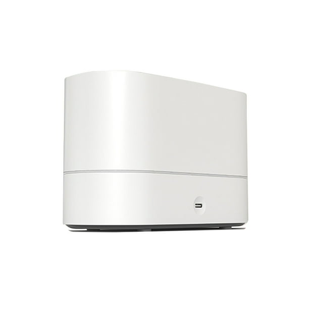 Inteprter Difusor de aceite ABS Componentes electrónicos Tamaño compacto Suministros para el hogar Pulverizador de niebla Máquina de aromaterapia 2A Luz Electrodomésticos Blanco Inteprter HA064990-02