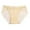 Beige, variant on Lace Breathable Cotton Gusset Lifting Triangle Womens Underwear Comfortable For Daily Fashion Blue,XL