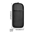 thumbnail image 3 of Double Layer Mesh Pencil Case Large Capacity Nylon Pen Bag Clear Stationery Storage Pouch For schooll Desk, 3 of 6