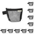 thumbnail image 3 of Wosthever Bolsa de almacenamiento de malla de nailon transparente transpirable portátil Clips de papel Abrazaderas Organizador Oficina Bolsas Negro 10piezas, 3 of 3